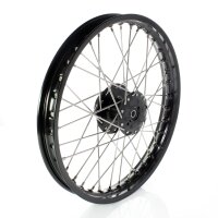 Speichenrad Felge schwarz 1,50x16 Scheibenbremse Ring...