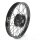 Felge schwarz 1,5x16, Ring Nabe Speichen schwarz für Simson S51 S50 S53 Spatz Star Star Sperber Habicht KR51 Schwalbe Duo XL Edelstahl