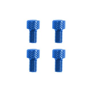 Eloxierte Schrauben blau M6 für Zuganker, Stehbolzen für Simson S51 S50 KR51 Schwalbe SR50 S53 Befestigung Zylinder