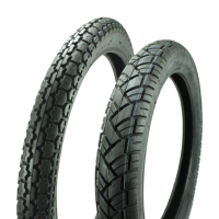2 Reifen Mantel Rad pass f MZ ETZ125 ETZ150 VeeRubber...
