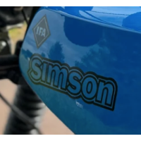 Aufkleber Satz Tank Seitendeckel für Simson S51...