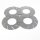 4 Fan Blade Tuning Kupplungsscheiben dünn 0,8mm für Simson S51 S70 KR51 Schwalbe SR50 S53 S53 SR80 SD50 5 Lamellen Kupplungslamellen Kupplung