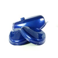 Premium Lackset blau metallic Tank + Seitendeckel...