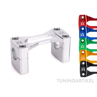 Set PZ-Tuning CNC Lenker Auflagen eloxiert + Schrauben für Simson S51 S50 S70 S53 mit Teilegutachten