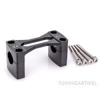 Set PZ-Tuning CNC Lenker Auflagen schwarz eloxiert +...