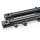 PZ Tuning Telegabel +5cm verlängert schwarz für Simson S51, S70, S50 SR50 S53 + Teilegutachten mit Aufnahme Scheibenbremse 76,5cm