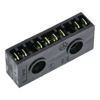 Leitungsverbinder 1 Doppelbrücke 6 Einzelkontakte für Simson S51 S50 KR51 Schwalbe SR50 MZ ETZ TS ES 125 150 250 251 301 Kabelbaum Stecker