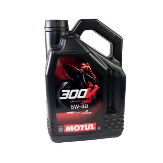 4l Motul 300V 4T Motorenöl  5W 40  synthetisch für KTM Kawasaki Husaberg Yamaha Suzuki Honda Ducati