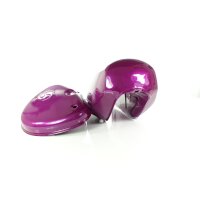 Premium Lackset lila metallic Tank + Seitendeckel für Simson S51 S50 S70 Kraftstoffbehälter violett mit Wirbel