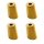 4 Distanzstücke Gold eloxiert für Simson KR51 Schwalbe Gepäckträger