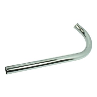 Simson KR50 SR4-1 Spatz Krümmer 500 mm für Auspuff chrom Auspuffrohr Ø 28 mm