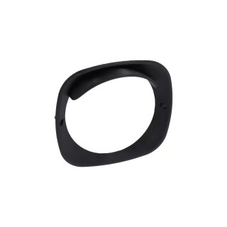 Blendrahmen mit Schirm für Simson KR51 Schwalbe Duo Star Habicht Sperber MZ ES150 ES125 Scheinwerfer schwarz Ring Lampe Rahmen Reflektor Halter