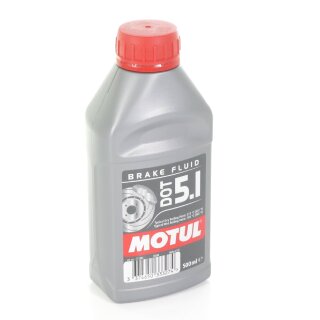 Motul Bremsflüssigkeit 5.1 Scheibenbremse für Yamaha Suzuki Kawasaki Ducati BMW Buell Simson S51 S53 S70 S83 SR50 SR80 &  für MZ ETZ 125 150 250 251 301 DOT 5