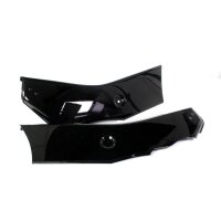 Seitenbleche schwarz für Simson SR4-1 Spatz SR4-2 Star Verkleidung Motor Getriebe Vergaser echt Blech