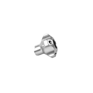 Eloxierte Tuning Verstellschraube silber eloxiert für Simson S51 S50 KR51 Schwalbe SR50 S53 Star Sperber Habicht Stellmutter Bremse Bremsgestänge Bremsstange