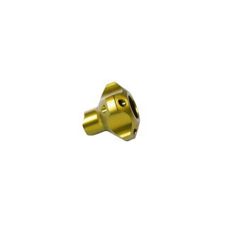Eloxierte Tuning Verstellschraube gold eloxiert für Simson S51 S50 KR51 Schwalbe SR50 S53 Star Sperber Habicht Stellmutter Bremse Bremsgestänge Bremsstange