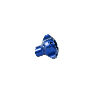 Eloxierte Tuning Verstellschraube blau eloxiert für Simson S51 S50 KR51 Schwalbe SR50 S53 Star Sperber Habicht Stellmutter Bremse Bremsgestänge Bremsstange