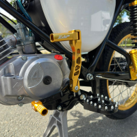 ZAP Competition Alu CNC Kickstarter gold eloxiert für Simson S51 S50 S70 S53 S83 Enduro Tuning