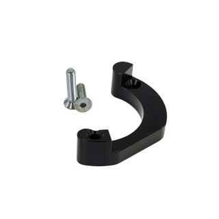 Lenkanschlag schwarz ohne Schlosskasten für Tuning Gen2 CNC Gabelbrücke für Simson S51 S70 S50 S53 S83 Lenkung Telegabel Gabelführung