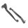 Griffe Titan Grau für Simson S51 SR50 S50 S70 KR51/2 Schwalbe S53 SR80 Bremse Kupplung Hebel Alu massiv Vollmaterial mit Nase Bremslicht Taster
