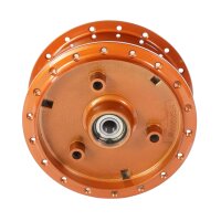 Radnabe gold orange Kupfer abgedreht für Simson S51...