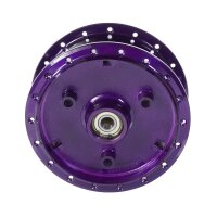 Radnabe lila abgedreht für Simson S51 S50 S70 S53...