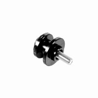 Bobbins schwarz eloxiert Aufnahme Tuning Racing Ständer Motorradheber für Simson S51 S50 S70 S53, S83, Schwalbe KR51/2 Star, Sperber, Habicht Motorrad