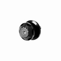 Bobbins schwarz eloxiert Aufnahme Tuning Racing Ständer Motorradheber für Simson S51 S50 S70 S53, S83, Schwalbe KR51/2 Star, Sperber, Habicht Motorrad