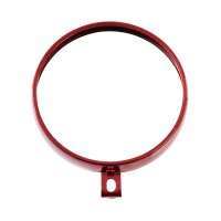 Lampenring rot Scheinwerfer vorn 140mm für Simson S50 Scheinwerferring Lampe
