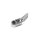 Alu CNC Hebel Choke Klappe silber für Simson S50 KR51/2 Schwalbe S51 S53 Aufnahme Bowdenzug Lenker Start