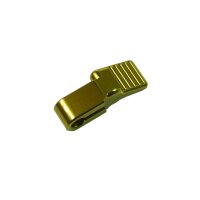 Alu CNC Hebel Choke Klappe gold für Simson S50 KR51/2 Schwalbe S51 S53 Aufnahme Bowdenzug Lenker Start