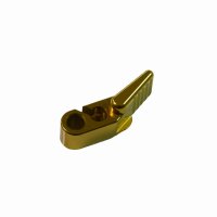 Alu CNC Hebel Choke Klappe gold für Simson S50 KR51/2 Schwalbe S51 S53 Aufnahme Bowdenzug Lenker Start