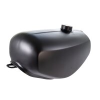 Lackset Tank + Enduro Seitendeckel schwarz matt für Simson S51 S50 S70 Kraftstoffbehälter