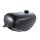 Lackset Tank + Enduro Seitendeckel schwarz matt für Simson S51 S50 S70 Kraftstoffbehälter