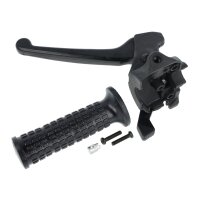Domino Armatur Griff links schwarz Lenker für Simson...