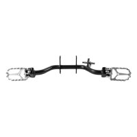 Tuning MX Fußraste Alu Eloxiert Silber für Simson S51 S50 S60 S53 S70 Fußrastenträger Sport klappbar Cross