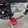 Tuning MX Fußraste Alu Eloxiert rot für Simson S51 S50 S60 S53 S70 Fußrastenträger Sport klappbar Cross