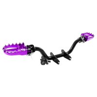 Tuning MX Fußraste Alu Eloxiert lila violett...