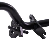 Tuning MX Fußraste Alu Eloxiert Schwarz für Simson S51 S50 S60 S53 S70 Fußrastenträger Sport klappbar Cross