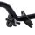 Tuning MX Fußraste Alu Eloxiert Schwarz für Simson S51 S50 S60 S53 S70 Fußrastenträger Sport klappbar Cross