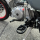 Tuning MX Fußraste Alu Eloxiert Schwarz für Simson S51 S50 S60 S53 S70 Fußrastenträger Sport klappbar Cross