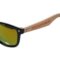 KultMopeds Sonnenbrille gelb Fanartikel Geschenk S51 S50 S53 Schwalbe Star Habicht Sperber SR50 SR80 Duo Albatros