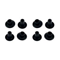 4 x Niet Nieten schwarz Schmutzschutz Schutzblech...