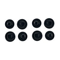 4 x Niet Nieten schwarz Schmutzschutz Schutzblech Spritzschutz für Simson S51 S50 SR50 SR80 Kotflügel