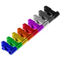Alu CNC Tuning Distanzstück Knochen hinten Nabe Halter Bremse für Simson S51 SR50 S50 KR51 Schwalbe Star Sperber Habicht Gegenhalter eloxiert