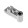Alu CNC Tuning Distanzstück Silber Knochen hinten Nabe Halter Bremse für Simson S51 SR50 S50 KR51 Schwalbe Star Sperber Habicht Gegenhalter eloxiert