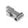 Alu CNC Tuning Distanzstück Silber Knochen hinten Nabe Halter Bremse für Simson S51 SR50 S50 KR51 Schwalbe Star Sperber Habicht Gegenhalter eloxiert