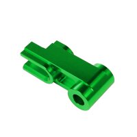 Alu CNC Tuning Distanzstück Grün Knochen hinten Nabe Halter Bremse für Simson S51 SR50 S50 KR51 Schwalbe Star Sperber Habicht Gegenhalter eloxiert