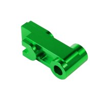 Alu CNC Tuning Distanzstück Grün Knochen hinten Nabe Halter Bremse für Simson S51 SR50 S50 KR51 Schwalbe Star Sperber Habicht Gegenhalter eloxiert