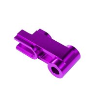 Alu CNC Tuning Distanzstück Lila Knochen hinten Nabe Halter Bremse für Simson S51 SR50 S50 KR51 Schwalbe Star Sperber Habicht Gegenhalter eloxiert